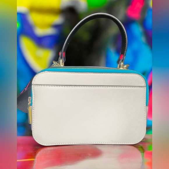 Karl Lagerfeld Multicolor Paris Simone Studded Leather Crossbody Bag NWOT - Picture 3 of 16